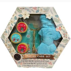 Dismantled - 7 piece Facial Care Set - Face Mask, Lip Scrub, Balm NEW